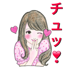 pretty girls etc. sticker #12772002