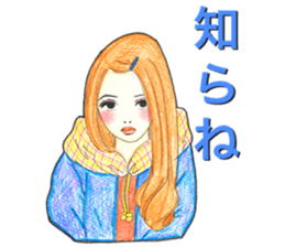 pretty girls etc. sticker #12772003