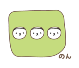 Cute panda sticker for Non-chan sticker #12772060