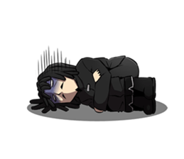 Dreadlocks of uncle2 sticker #12772306