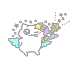 star cat in stars sticker #12772530