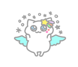 star cat in stars sticker #12772531