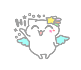 star cat in stars sticker #12772532