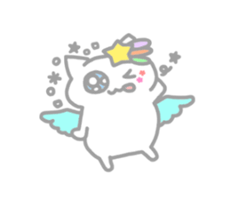 star cat in stars sticker #12772533