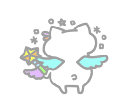 star cat in stars sticker #12772534