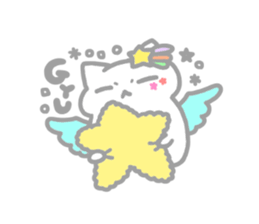 star cat in stars sticker #12772535