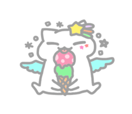 star cat in stars sticker #12772540