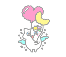 star cat in stars sticker #12772541