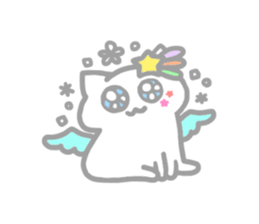star cat in stars sticker #12772542