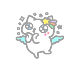 star cat in stars sticker #12772544