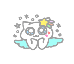 star cat in stars sticker #12772547