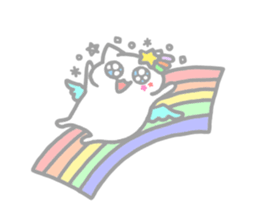 star cat in stars sticker #12772549