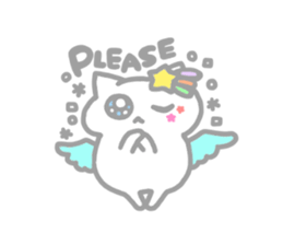 star cat in stars sticker #12772552