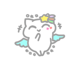 star cat in stars sticker #12772553