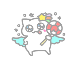 star cat in stars sticker #12772555