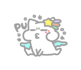 star cat in stars sticker #12772556
