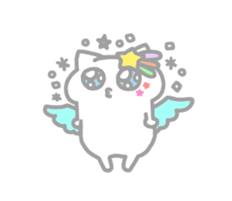 star cat in stars sticker #12772558