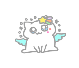 star cat in stars sticker #12772559