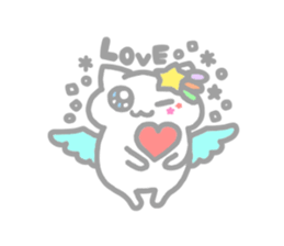 star cat in stars sticker #12772560