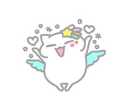 star cat in stars sticker #12772562