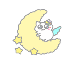 star cat in stars sticker #12772563