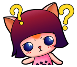 Opal girl and O-mi's daily life sticker #12772606