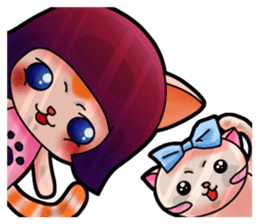 Opal girl and O-mi's daily life sticker #12772611