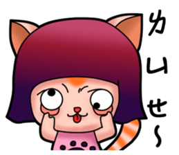 Opal girl and O-mi's daily life sticker #12772613