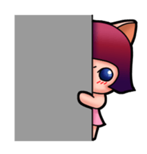 Opal girl and O-mi's daily life sticker #12772615