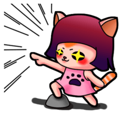 Opal girl and O-mi's daily life sticker #12772618