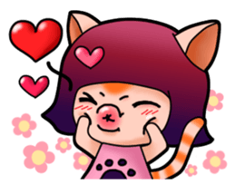 Opal girl and O-mi's daily life sticker #12772633