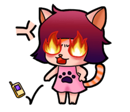 Opal girl and O-mi's daily life sticker #12772640