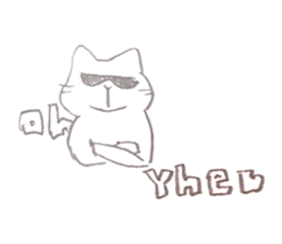 yurukuneko sticker #12772756