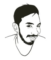 Beard Boy Shalala sticker #12772846