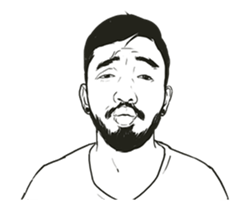 Beard Boy Shalala sticker #12772850