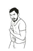 Beard Boy Shalala sticker #12772860