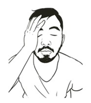 Beard Boy Shalala sticker #12772863