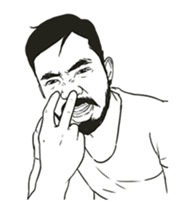 Beard Boy Shalala sticker #12772867