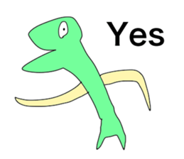 Great creatures. sticker #12772922