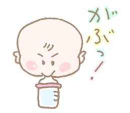 Sweet days of Cat Mama & baby sticker #12773146