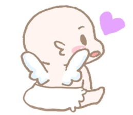 Sweet days of Cat Mama & baby sticker #12773155