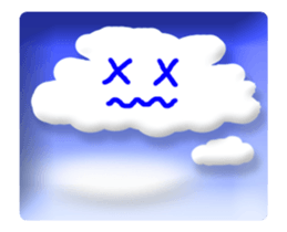 Animated blue sky sticker #12774942