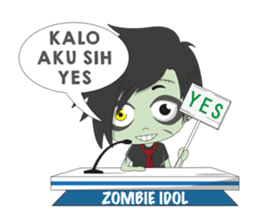 ZOKIN : Zombie Masa Kini sticker #12774950
