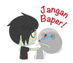 ZOKIN : Zombie Masa Kini sticker #12774952