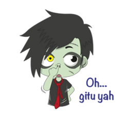 ZOKIN : Zombie Masa Kini sticker #12774956