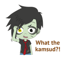 ZOKIN : Zombie Masa Kini sticker #12774960