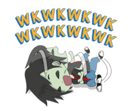 ZOKIN : Zombie Masa Kini sticker #12774963