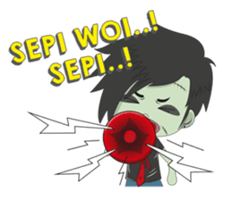 ZOKIN : Zombie Masa Kini sticker #12774965