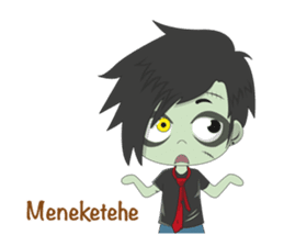 ZOKIN : Zombie Masa Kini sticker #12774969