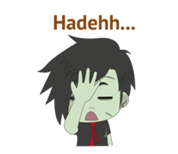 ZOKIN : Zombie Masa Kini sticker #12774971
